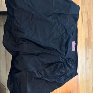 Black swim sarong / beach cover up